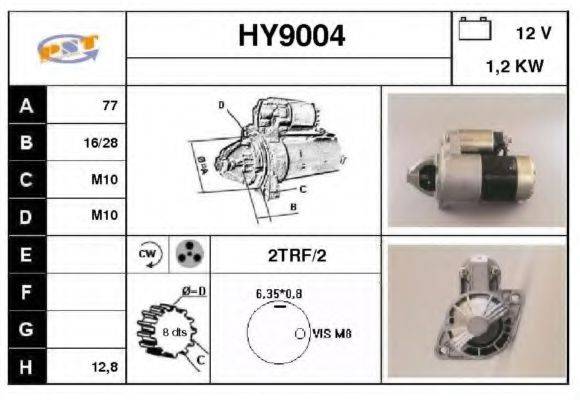 SNRA HY9004 Стартер