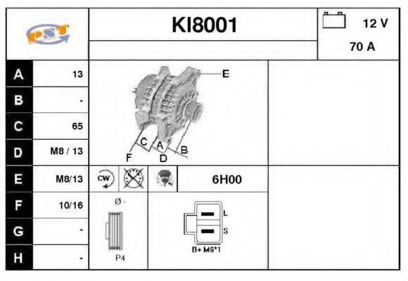 SNRA KI8001