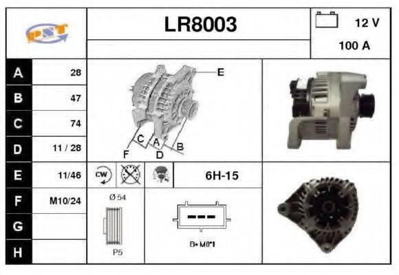 SNRA LR8003