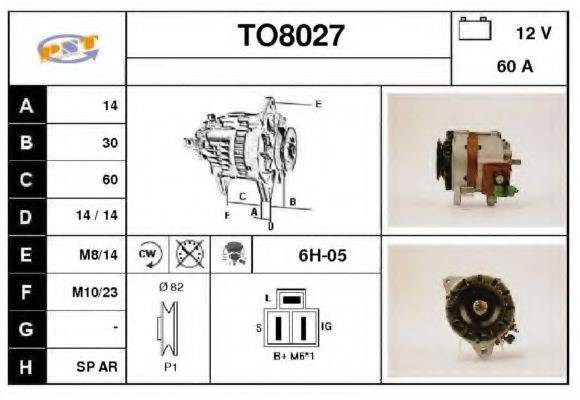 SNRA TO8027 Генератор