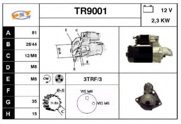 SNRA TR9001 Стартер