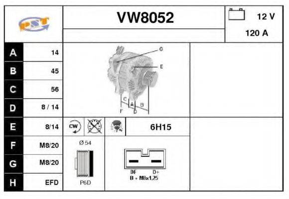 SNRA VW8052