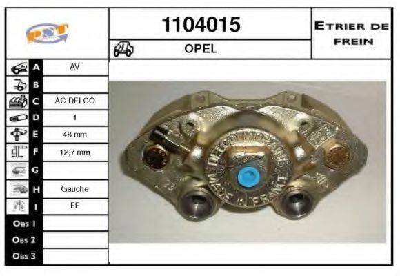 SNRA 1104015 Тормозной суппорт