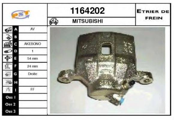 SNRA 1164202 Тормозной суппорт