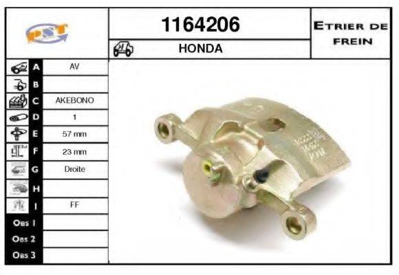 SNRA 1164206 Тормозной суппорт