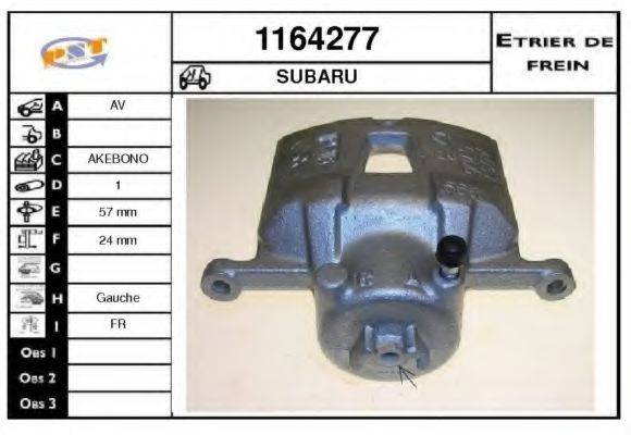 SNRA 1164277 Тормозной суппорт