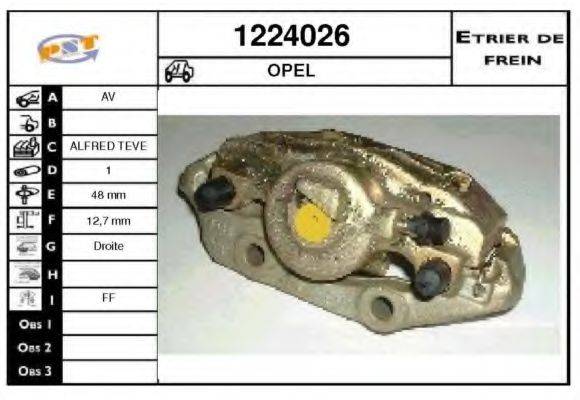 SNRA 1224026 Тормозной суппорт