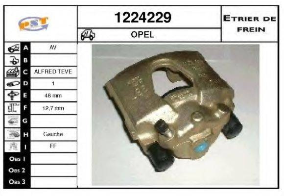 SNRA 1224229 Тормозной суппорт