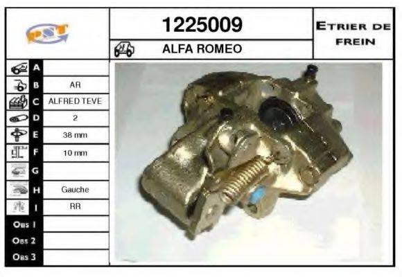 SNRA 1225009 Тормозной суппорт