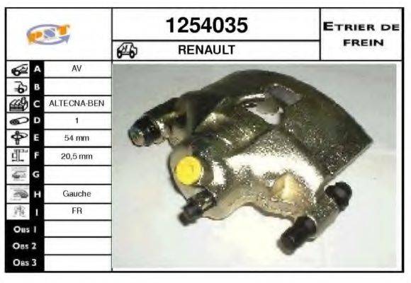 SNRA 1254035 Тормозной суппорт