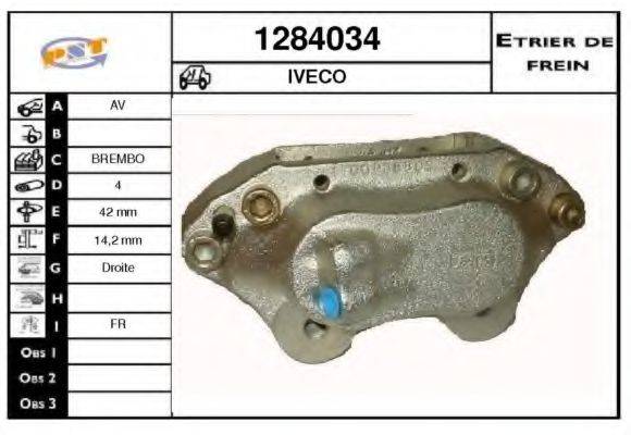 SNRA 1284034 Тормозной суппорт