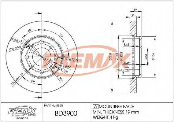 FREMAX BD-3900