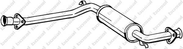 BOSAL 278089 Средний глушитель выхлопных газов