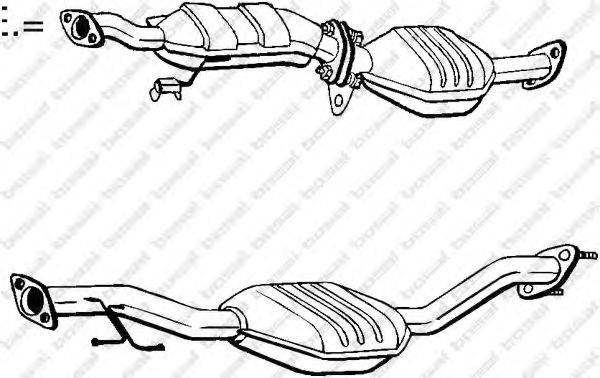 BOSAL 099222 Катализатор