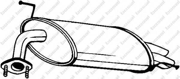 BOSAL 163161 Глушитель выхлопных газов конечный