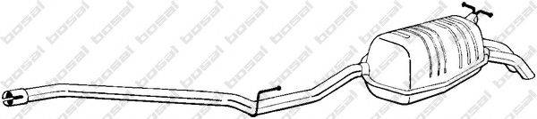 BOSAL 289119 Глушитель выхлопных газов конечный