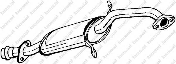 BOSAL 177109 Средний глушитель выхлопных газов