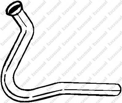 BOSAL 734017 Труба выхлопного газа