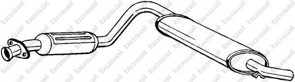 BOSAL 278301 Предглушитель выхлопных газов