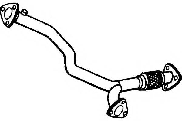 FENNO P1383 Труба выхлопного газа