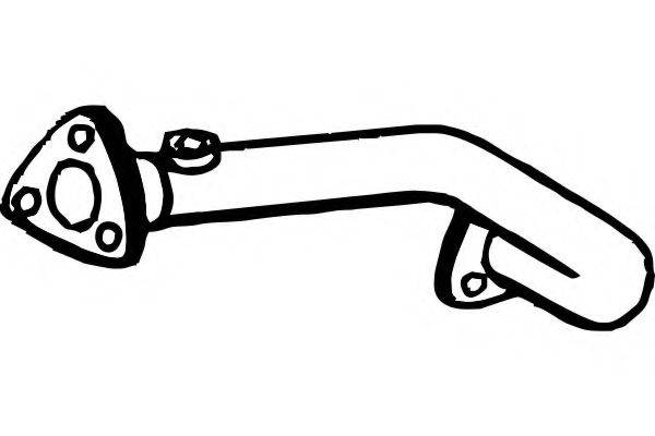 FENNO P1384 Труба выхлопного газа