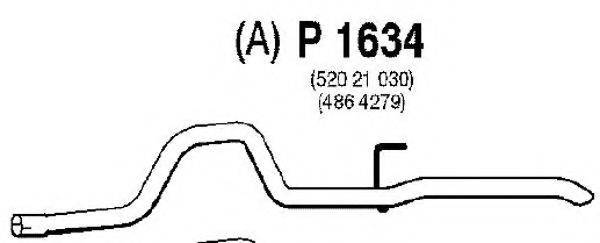 FENNO P1634 Труба выхлопного газа
