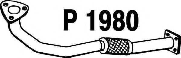 FENNO P1980 Труба выхлопного газа