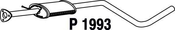 FENNO P1993 Средний глушитель выхлопных газов