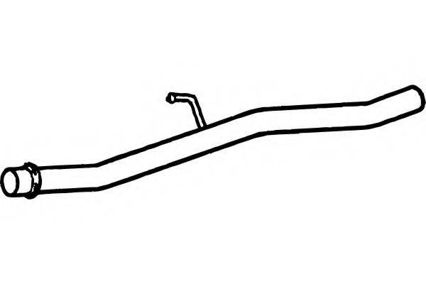 FENNO P2243 Труба выхлопного газа