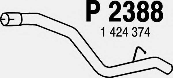 FENNO P2388 Труба выхлопного газа