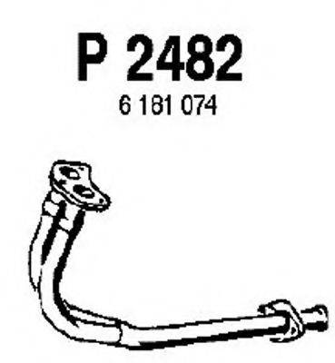 FENNO P2482 Труба выхлопного газа