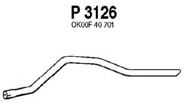 FENNO P3126 Труба выхлопного газа