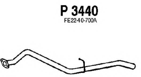 FENNO P3440 Труба выхлопного газа