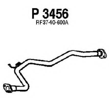 FENNO P3456 Труба выхлопного газа