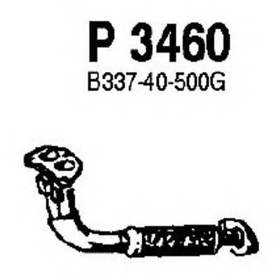 FENNO P3460 Труба выхлопного газа