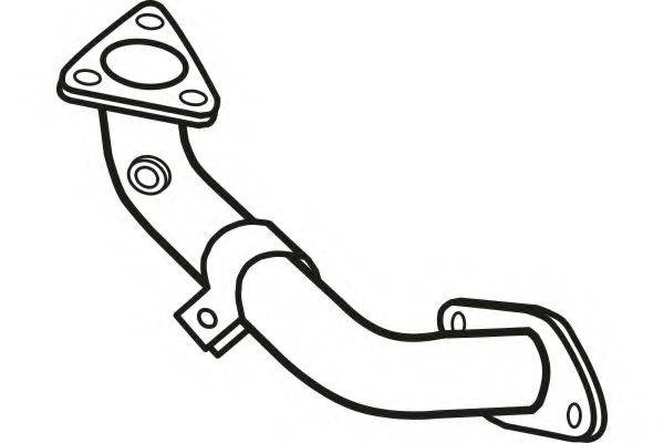 FENNO P3567 Труба выхлопного газа