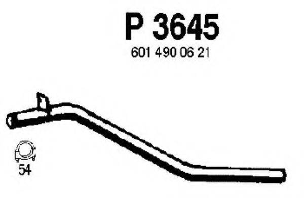 FENNO P3645 Труба выхлопного газа