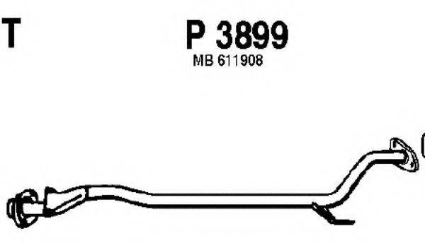 FENNO P3899 Труба выхлопного газа