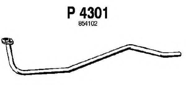 FENNO P4301 Труба выхлопного газа