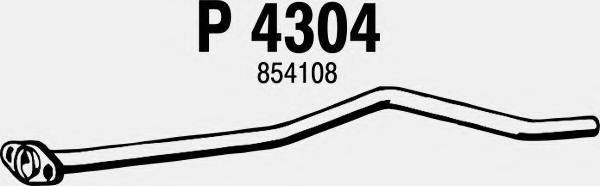 FENNO P4304 Труба выхлопного газа