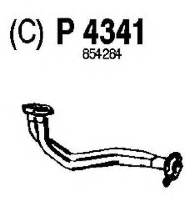 FENNO P4341 Труба выхлопного газа