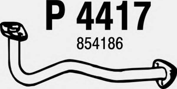 FENNO P4417 Труба выхлопного газа