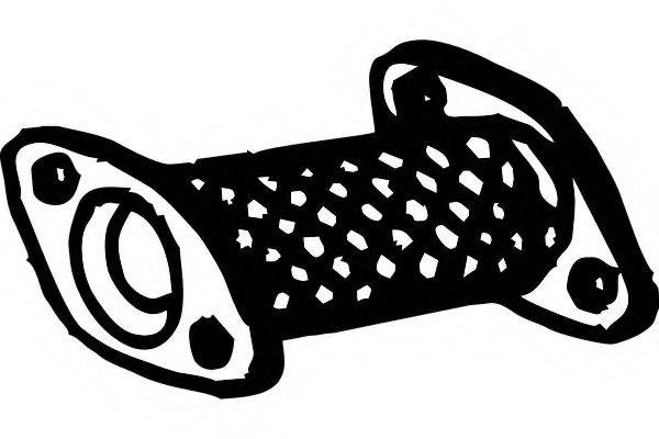 FENNO P5097 Труба выхлопного газа