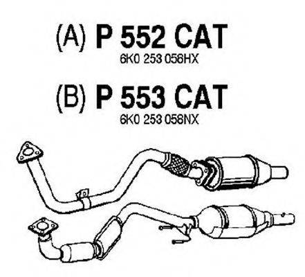 FENNO P552CAT Катализатор