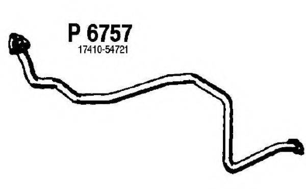 FENNO P6757 Труба выхлопного газа