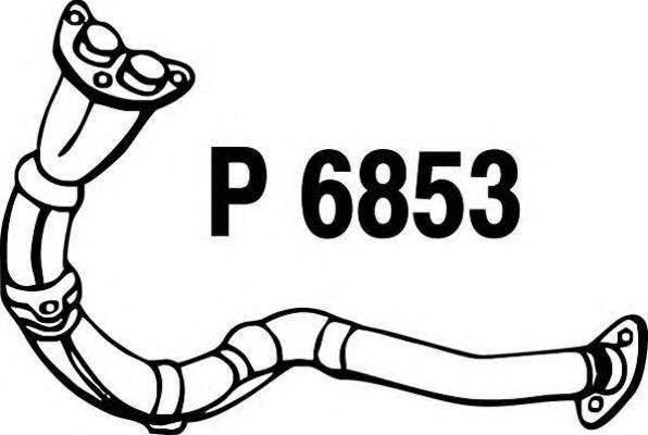 FENNO P6853 Труба выхлопного газа