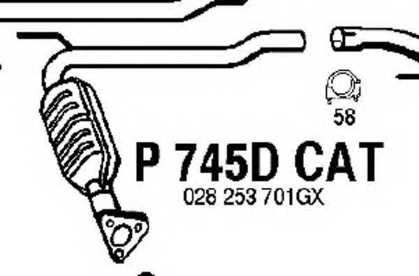 FENNO P745DCAT Катализатор