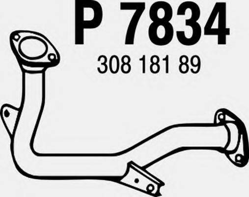 FENNO P7834 Труба выхлопного газа