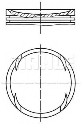 PERFECT CIRCLE 5601408L Поршень