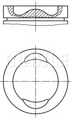 PERFECT CIRCLE 56005280 Поршень